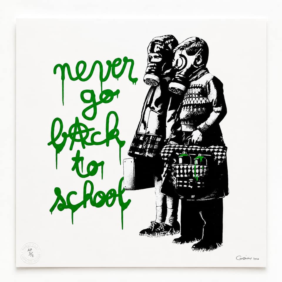 Goin, Never Back To School Green AP.