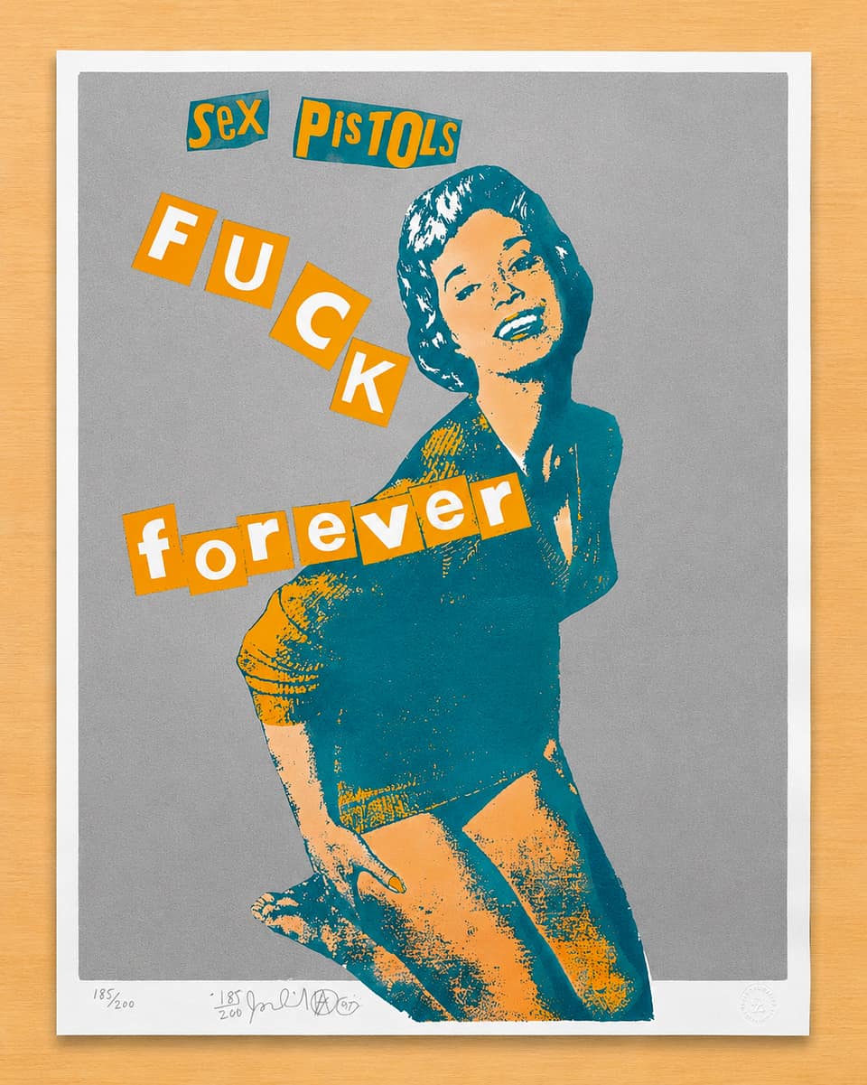 Jamie Reid, Fuckforever Silverédition.