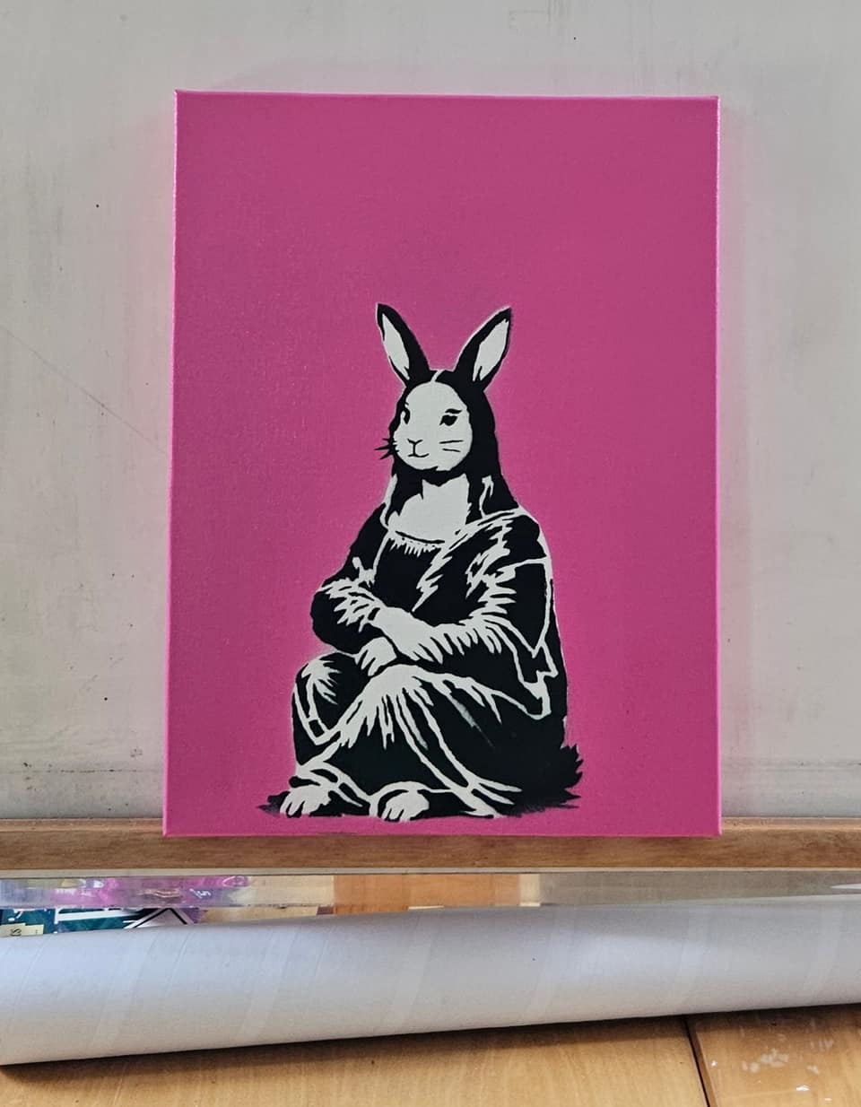 Tinkicker, Mona Lisa Rabbit Pink Edition.