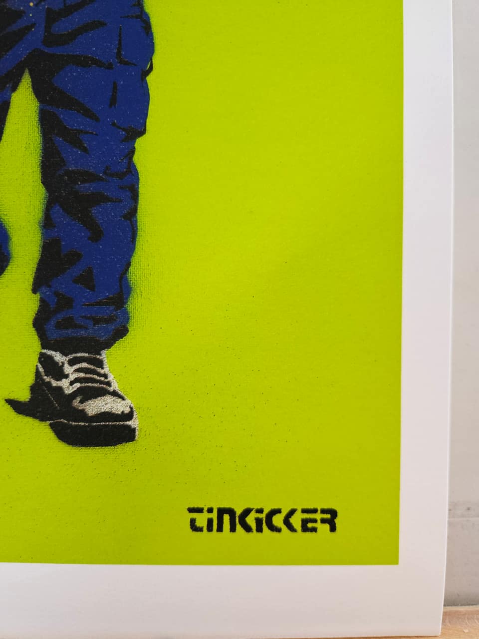 Tinkicker, Mr Tayto Green Edition - Lithographie.
